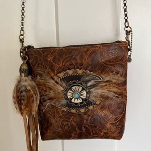 Leather Rock USA shoulder bag